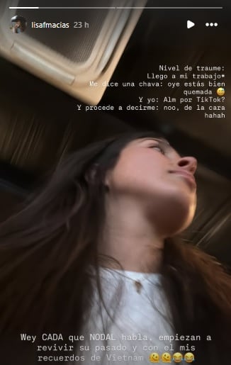 Lisa Fernanda Macías ex novia de Christian Nodal no le gusta recordar su relación.