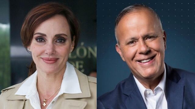 Lilly Téllez y Ciro Gómez Leyva