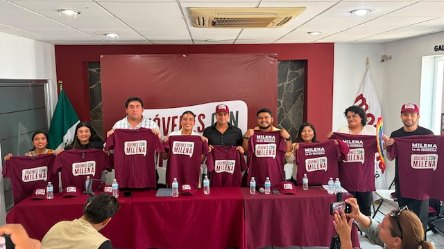 Jóvenes respaldan a Milena Quiroga.