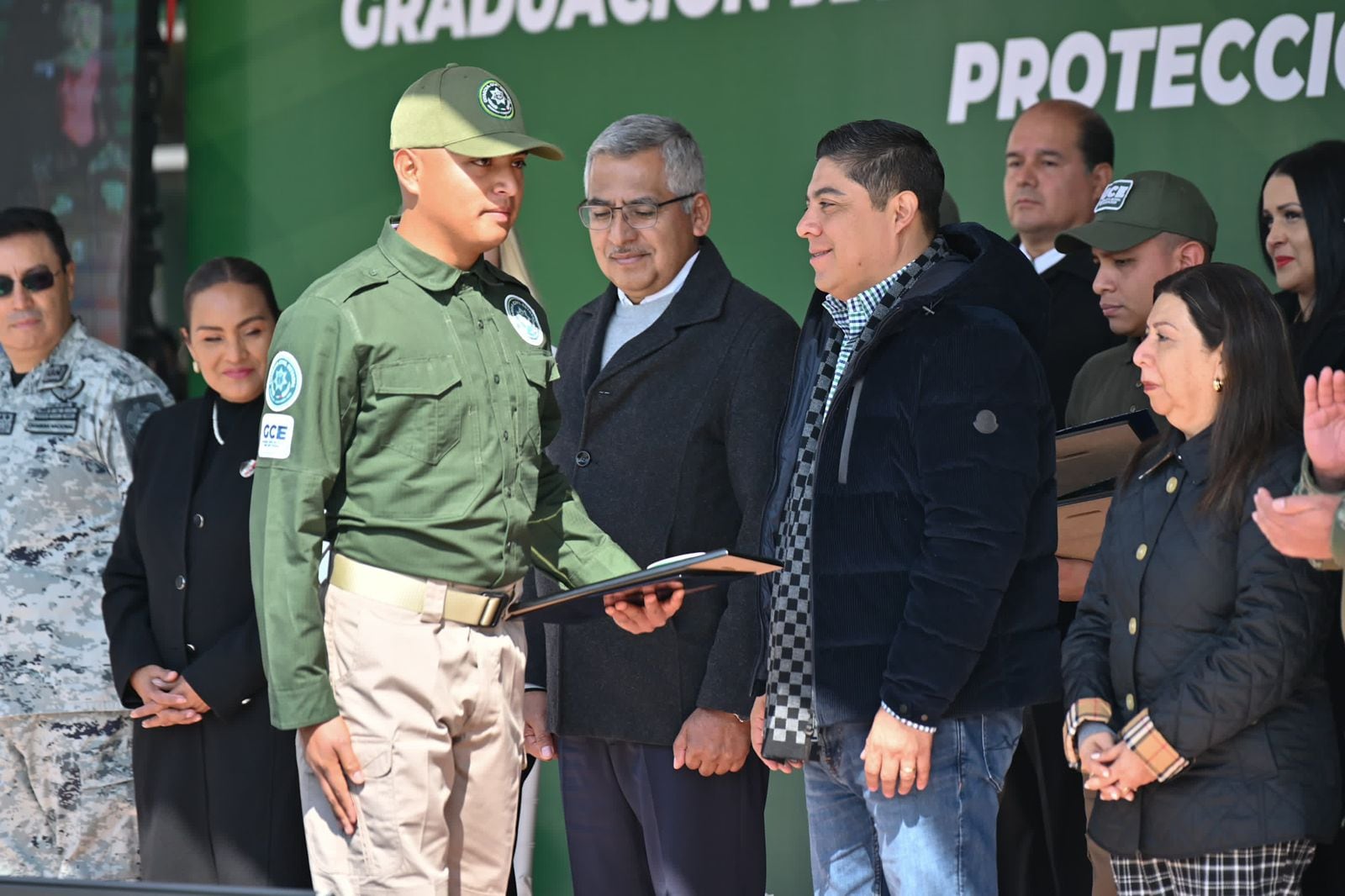 Ricardo Gallardo entrega a San Luis Potosí tercera generación de la guardia civil