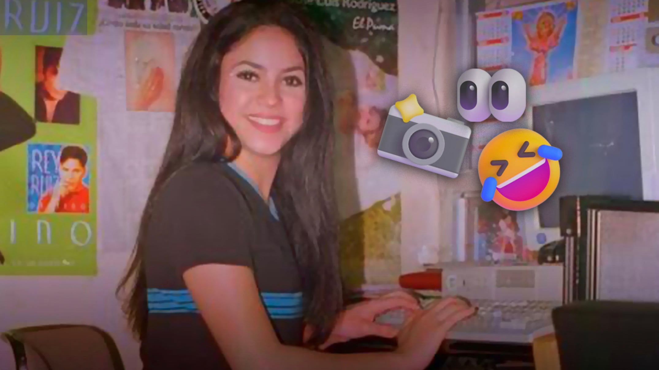 La nueva foto de Shakira recreando su meme del escritorio se vuelve viral
