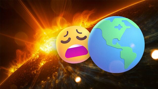 Tormenta solar ‘caníbal’