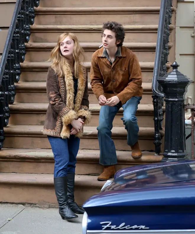 A Complete Unknown con Timothée Chalamet como Bob Dylan