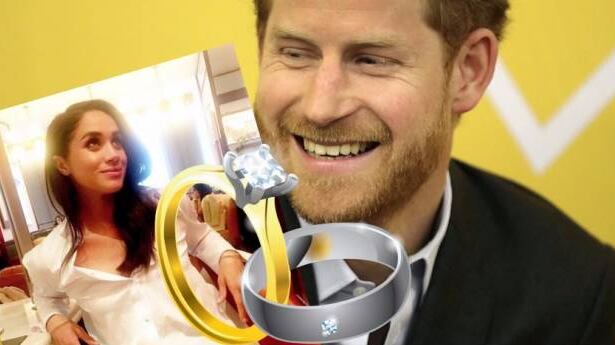 El rumor era cierto: ¡Príncipe Harry y Meghan Markle se casan!