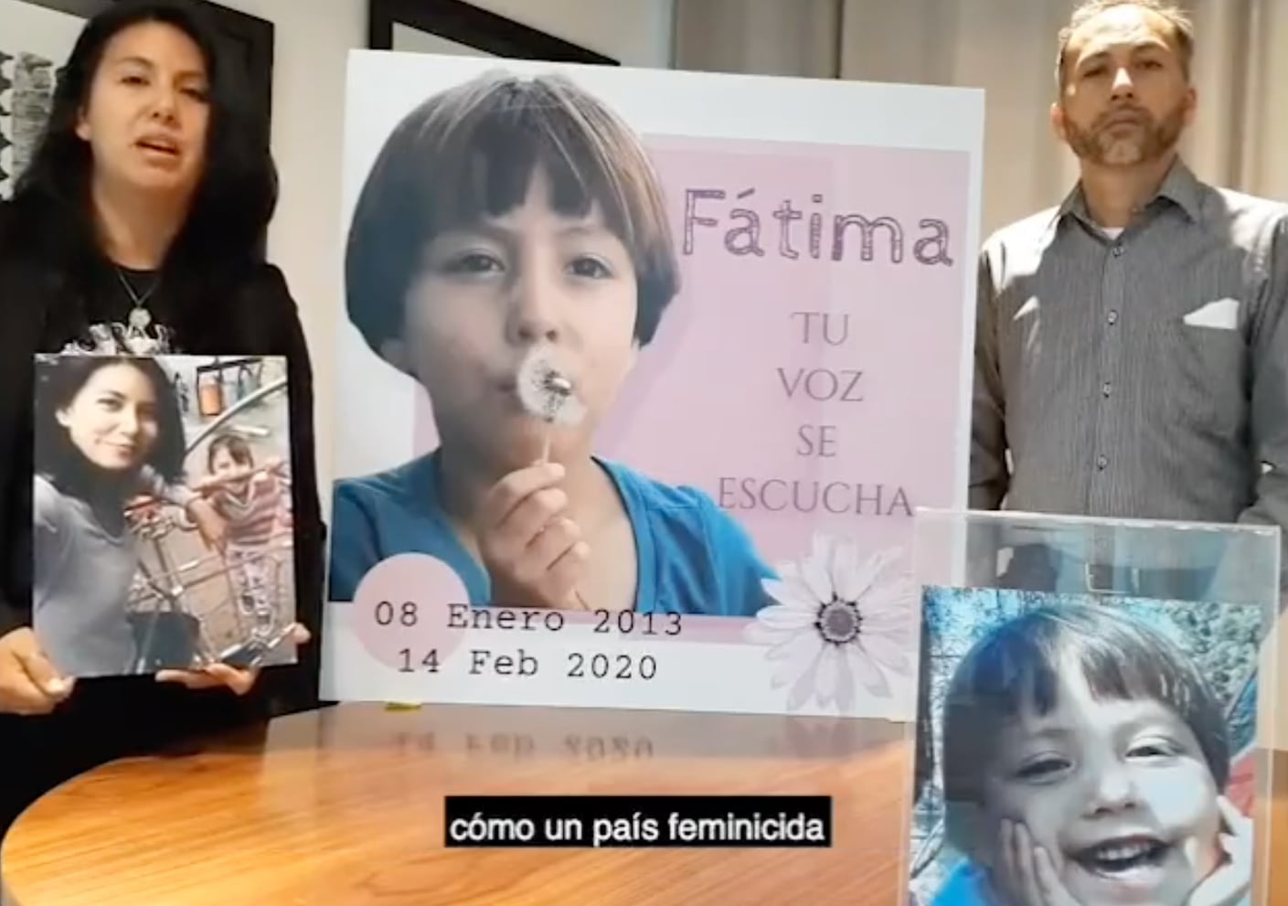 Tíos de Fátima Cecilia