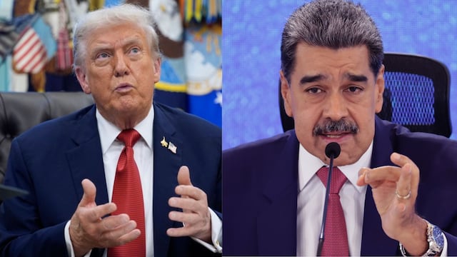 Donald Trump y Nicolás Maduro