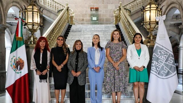 Claudia Sheinbaum y gobernadoras de Morena