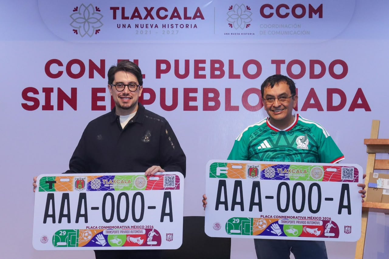 La SMyT presentó las placas conmemorativas por el Mundial 2026.