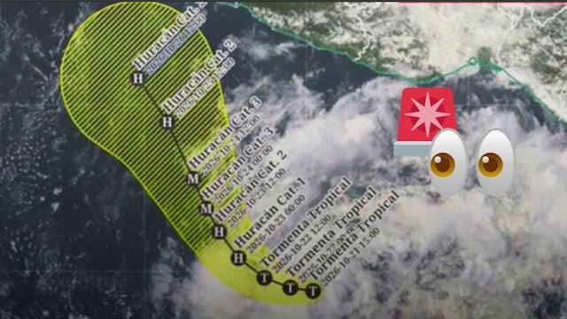 Tormenta tropical Vance se forma al sur del océano Pacífico