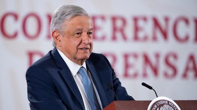 López Obrador en conferencia de prensa