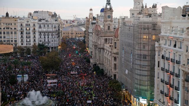 Manifestación en Valencia