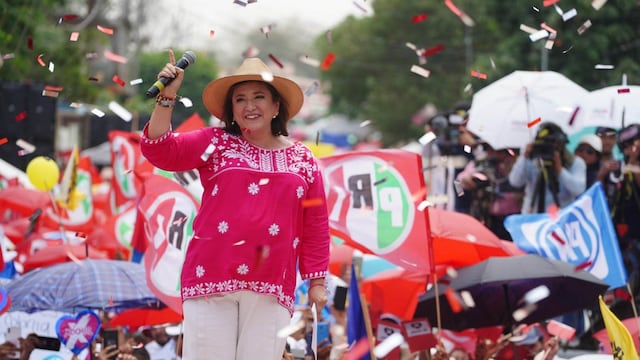 Xóchitl Gálvez, candidata a la presidencia de la república por la coalición Fuerza y Corazón por México