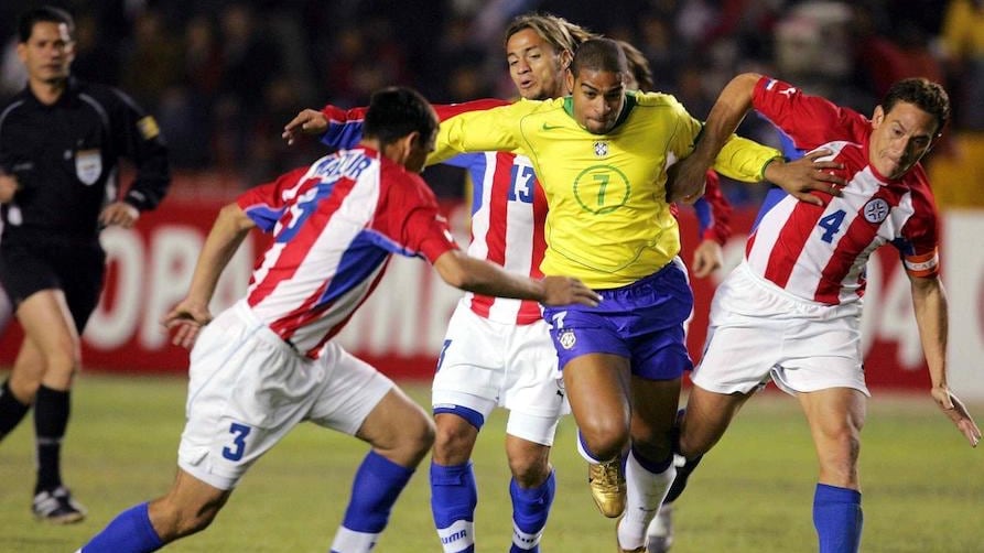 Adriano fue un referente de la Selección de Brasil