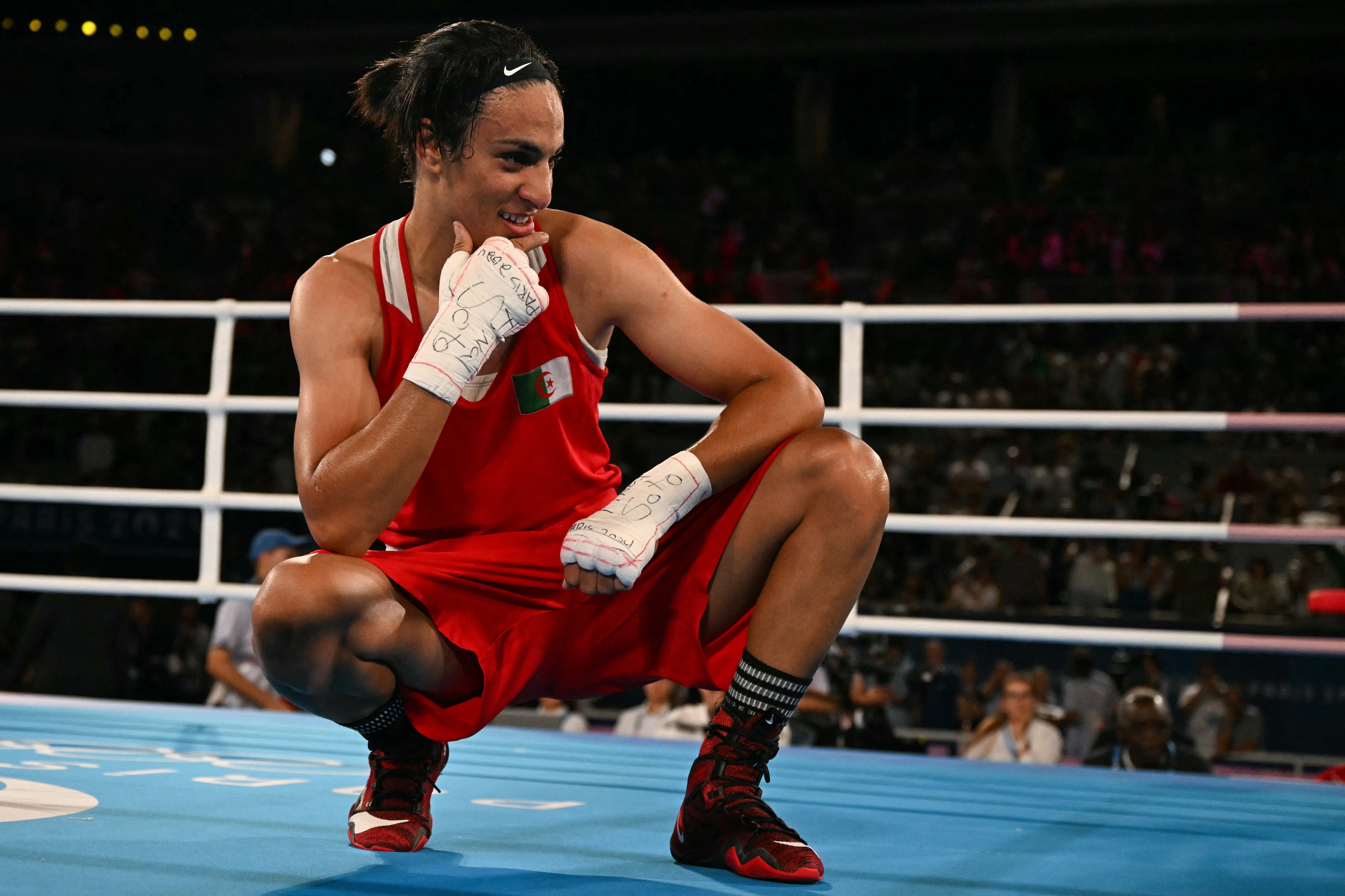 Imane Khelif, boxeadora argelina, ganó la medalla de oro en los Juegos Olímpicos de París 2024