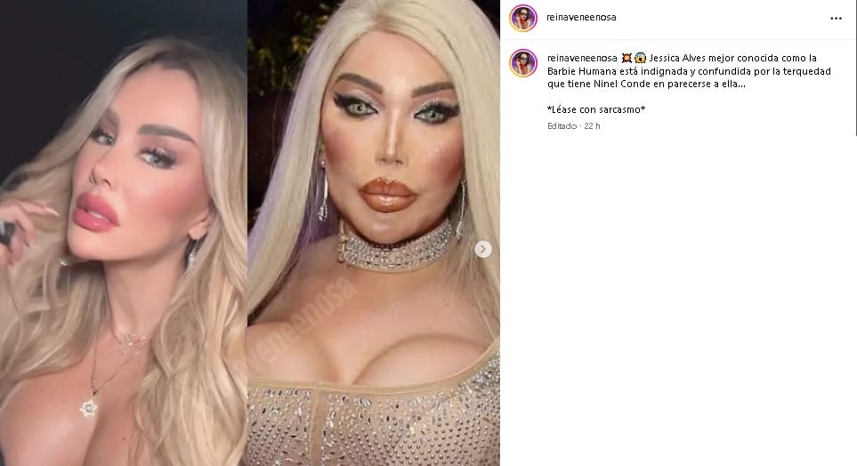 Critican a Ninel Conde por sus modificaciones en la cara.