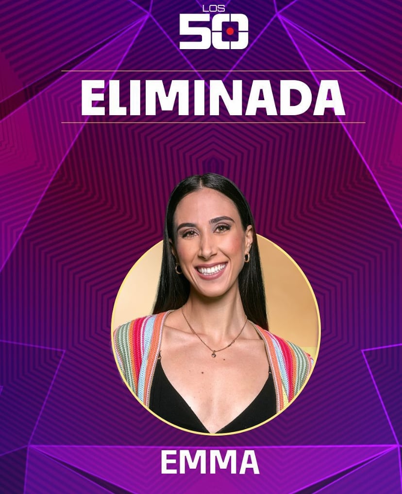 Eliminada de Los 50 de Telemundo