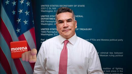 Alejandro Moreno solicita a Estados Unidos clasificar a Morena como organización terrorista