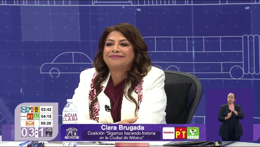 ¿Quién ganó el segundo debate CDMX? Clara Brugada, Santiago Taboada y Salomón Chertorivski tuvieron estos aciertos