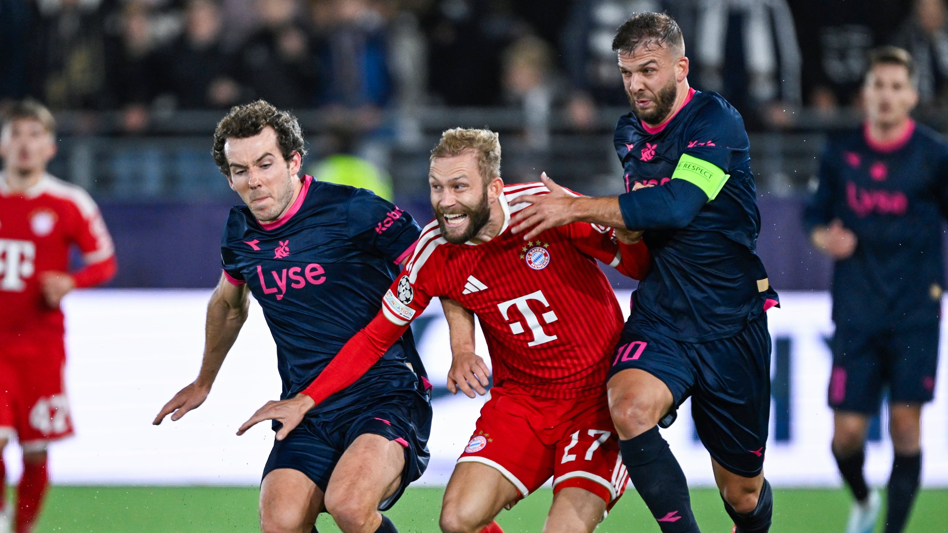 Bayern Múnich rescata el empate 3-3 ante el Viking en Champions League
