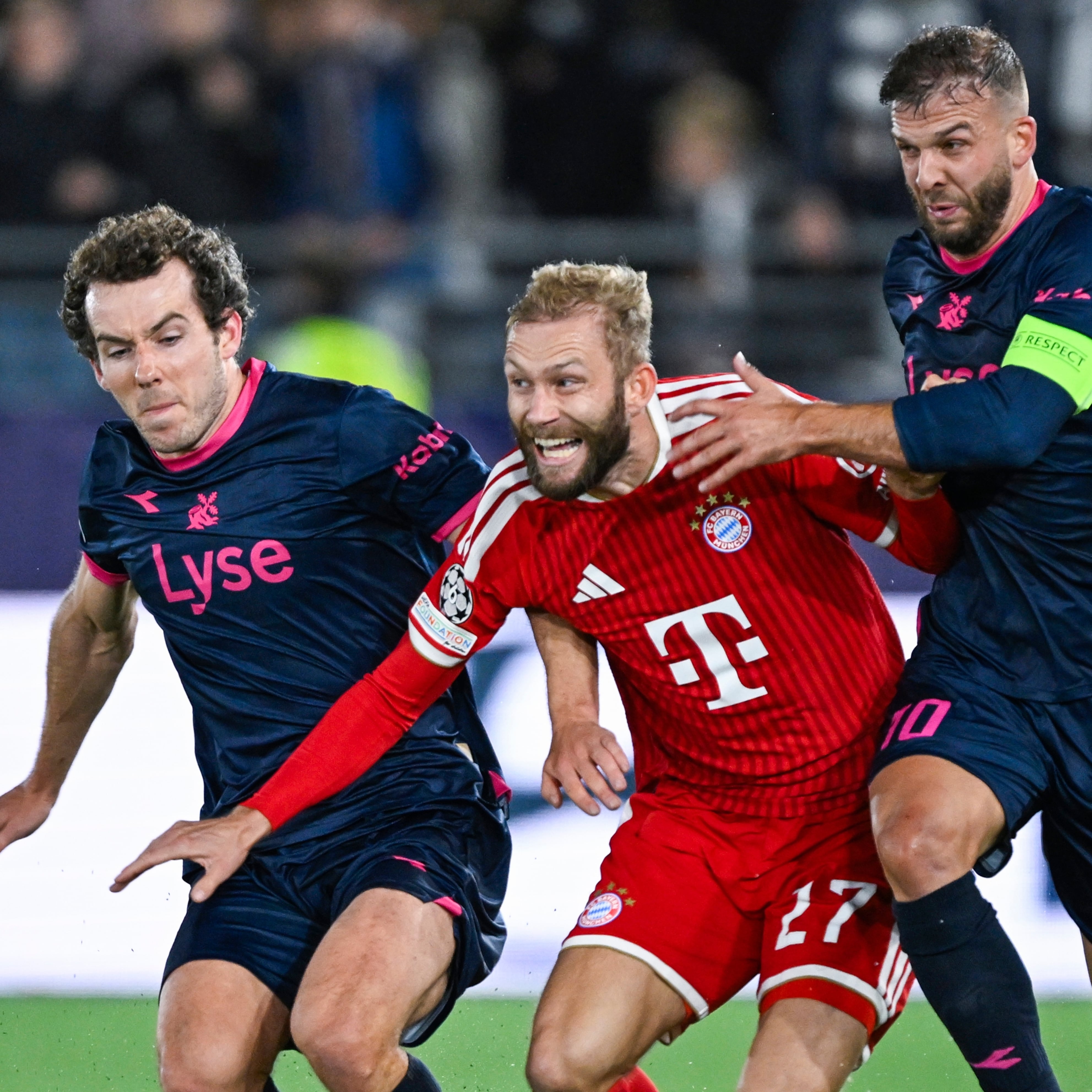 Bayern Múnich rescata el empate 3-3 ante el Viking en Champions League