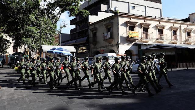 Militares en México. Ingreso con tatuajes.