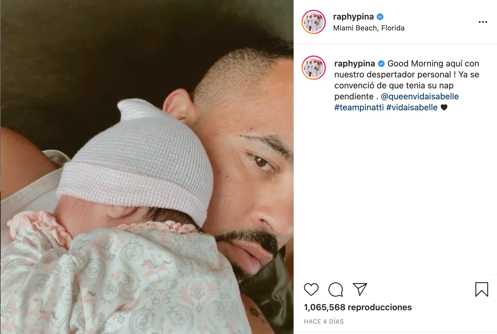 Raphy Pina y Vida Isabelle