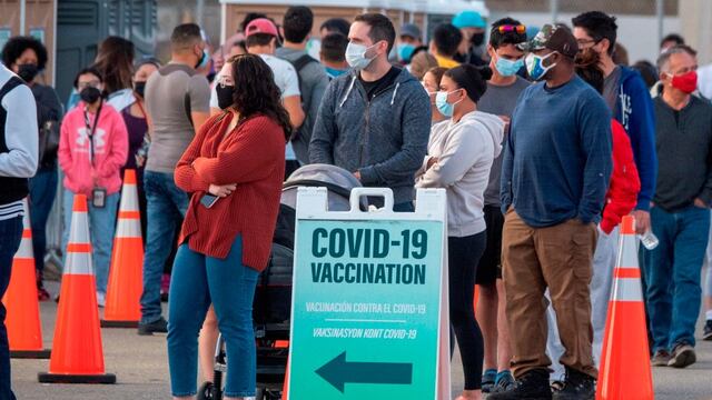 Estados Unidos Vacunación en Florida