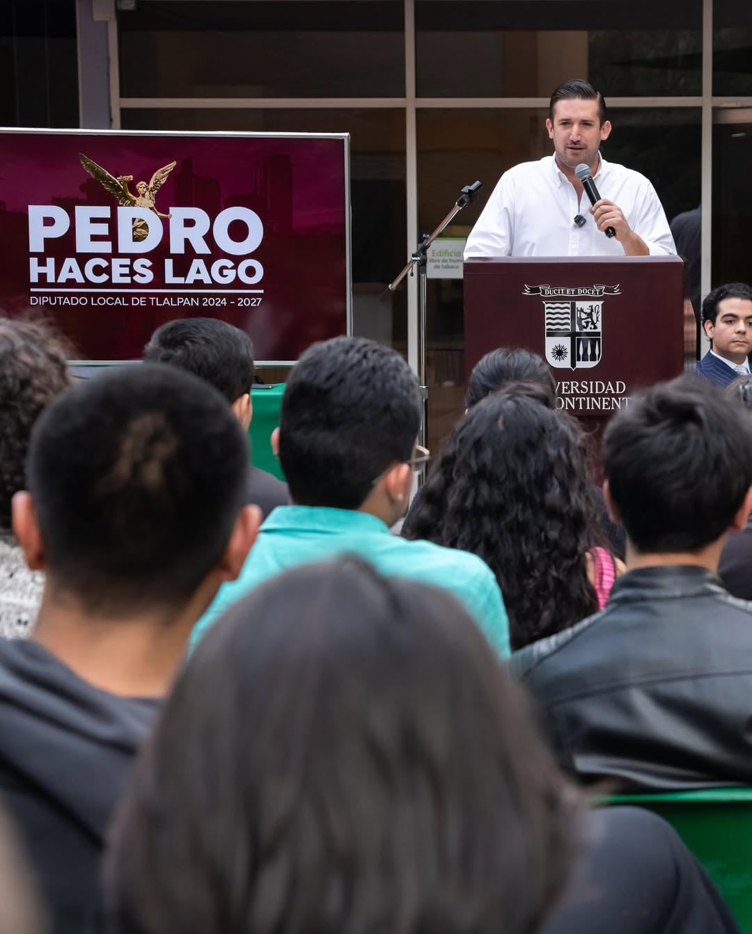 Pedro Haces Lago, diputado local en CDMX