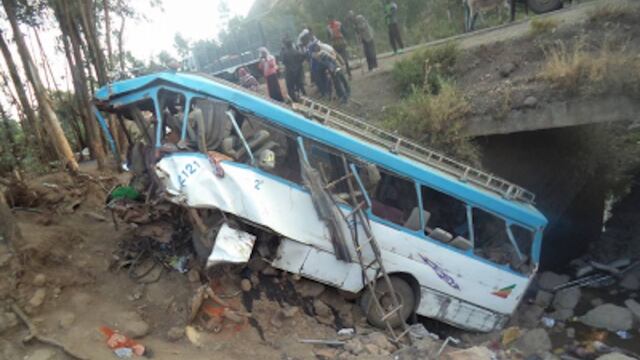 Accidente de autobús en Etiopía