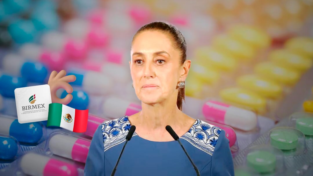 Decreto de Sheinbaum otorga a Birmex control de la compra de medicamentos en México