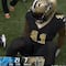 La terrible lesión que se vivió en la NFL: Cadenero sufre brutal fractura tras golpe de jugador de los Saints