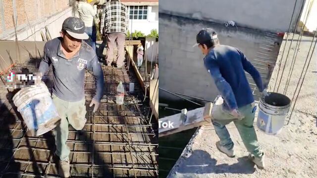 Albañil en construcción