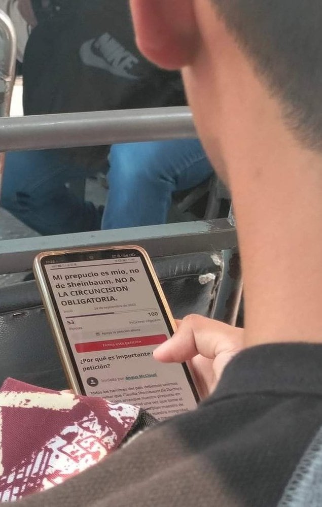 Memes sobre la falsa circuncisión obligatoria de Claudia Sheinbaum