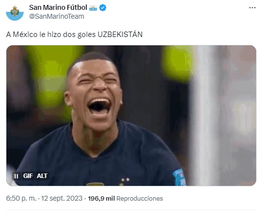 San Marino se burla de México