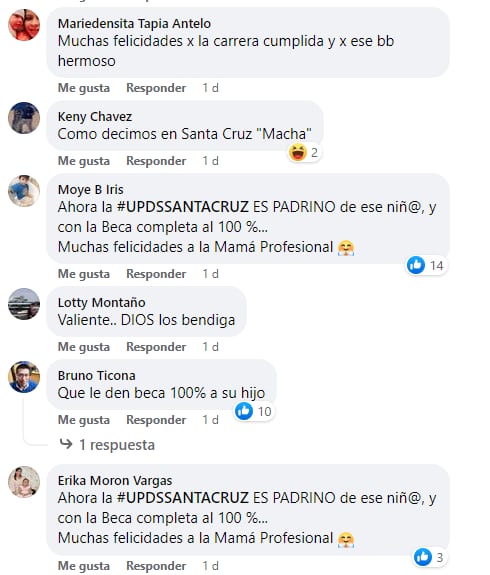 Comentarios a la mujer embarazada que rompió fuente en su graduación