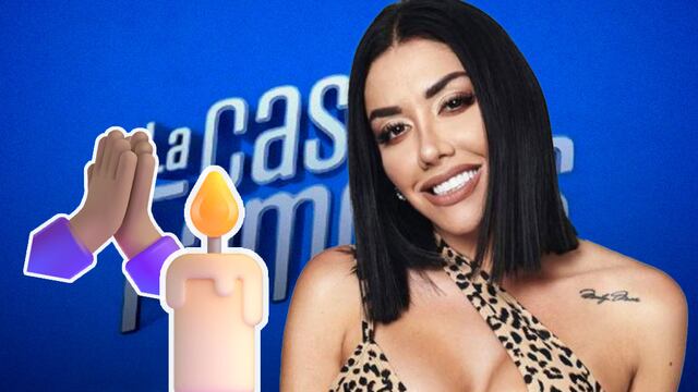 La mamá de Karime Pindter prendió el cirio con la esperanza de que le haga el milagro y gane