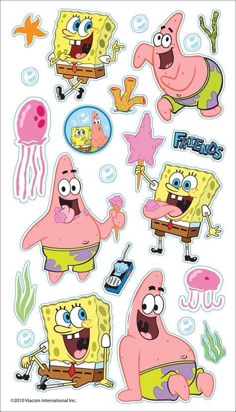 Stickers de Bob Esponja