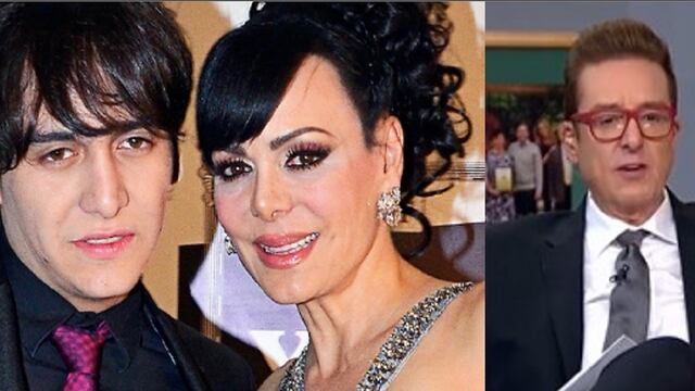Maribel Guardia, Julián Figueroa y Daniel Bisogno