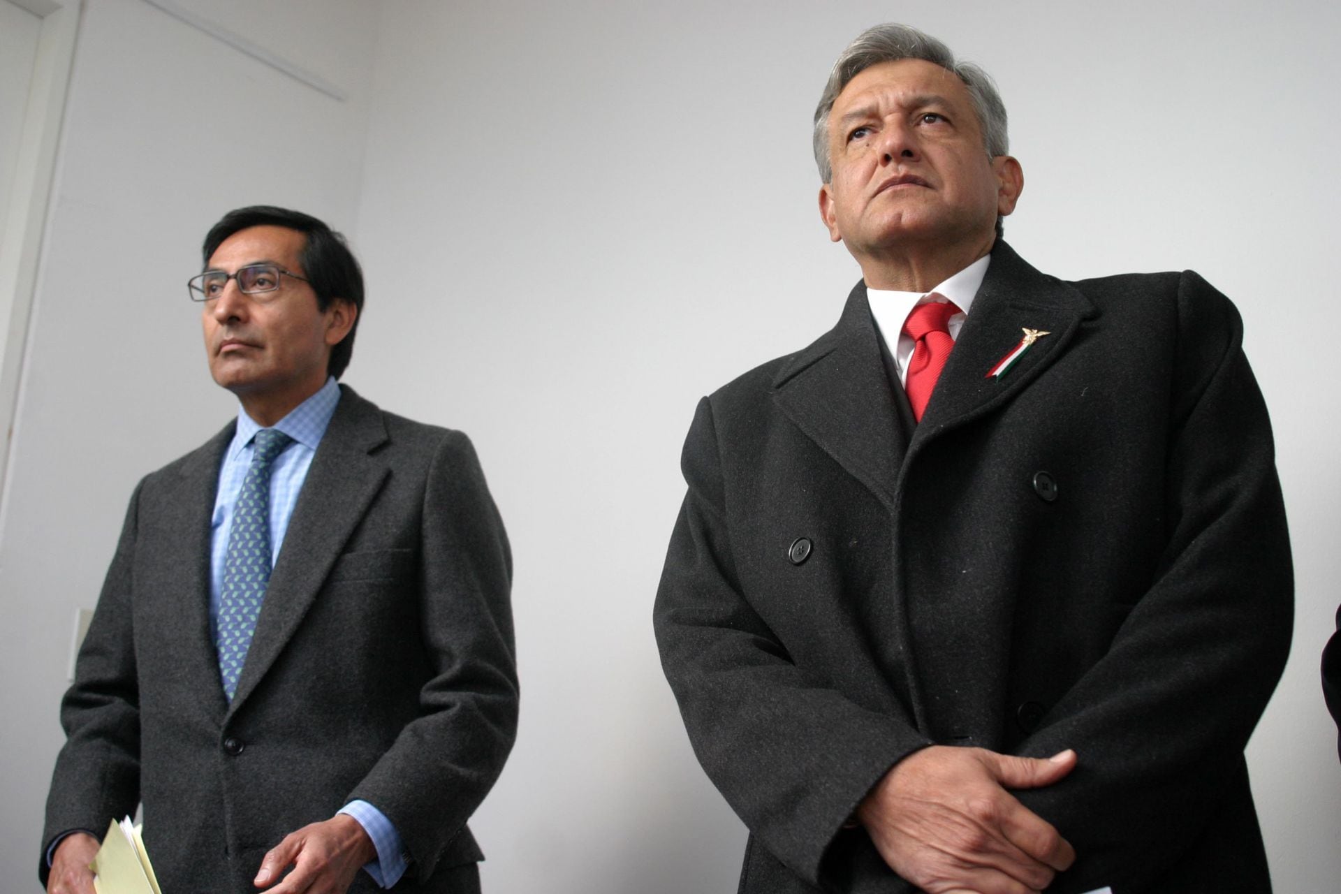 AMLO y Rogelio Ramírez de la O