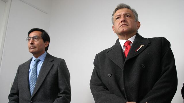 AMLO y Rogelio Ramírez de la O