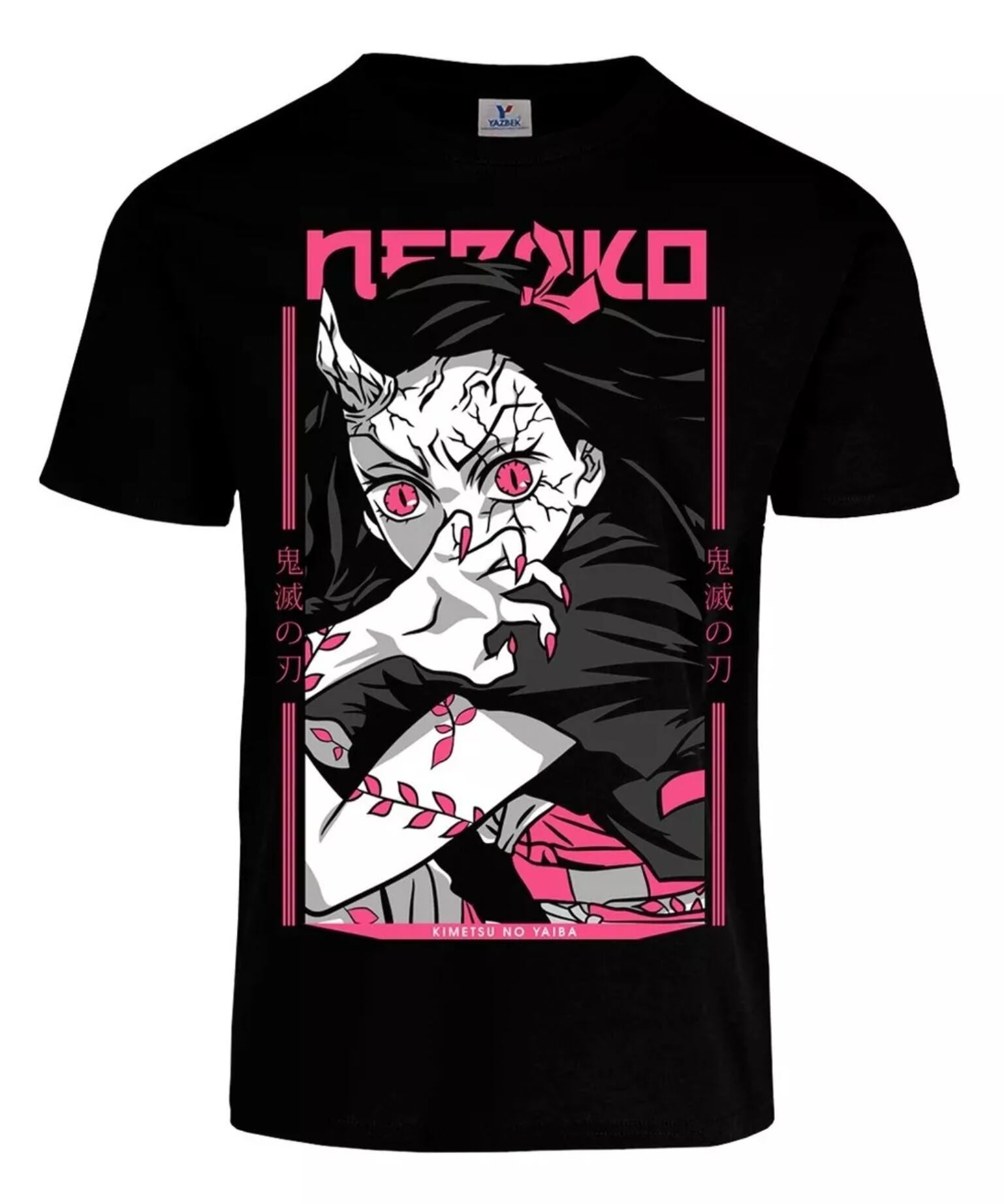 Playera Nezuko Demonio Demon Salyer Kimetsu No Yaiba