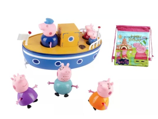 El bote del abuelo de Peppa Pig y George en Mercado Libre