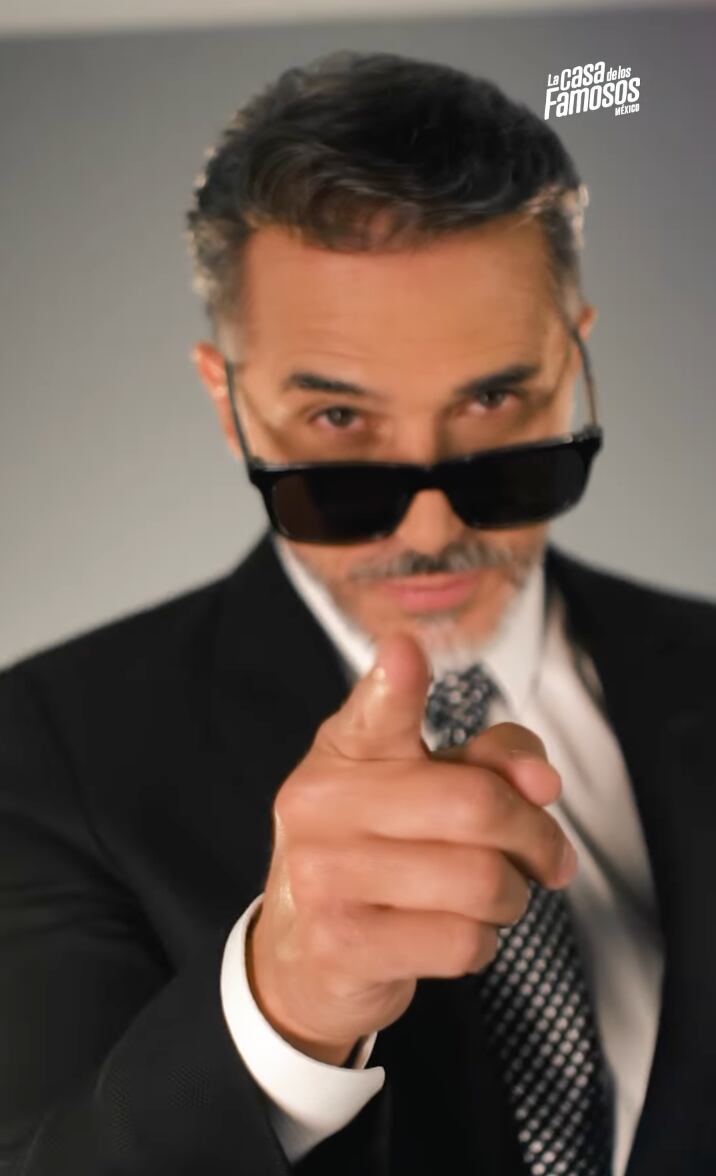 Sergio Mayer en La Casa de los Famosos México