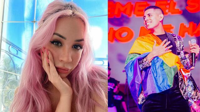 Daniela Rodrice y Jhonny Caz.