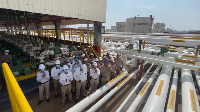 Trabajadores de Pemex