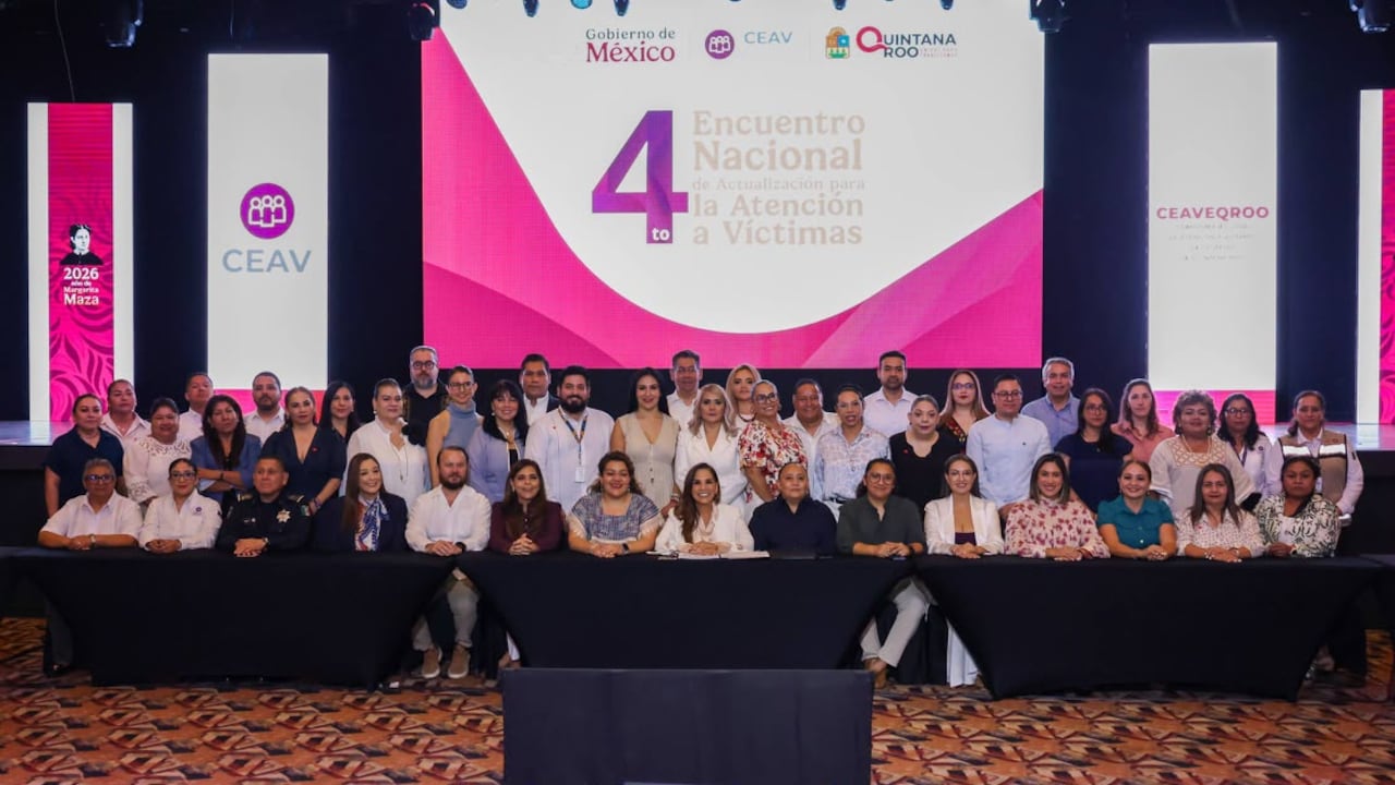 Fortalecen desde Cancún coordinación nacional para brindar atención integral a víctimas