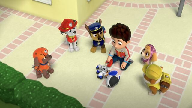Problemas tecnológicos con Chase y Ryder de Paw Patrol