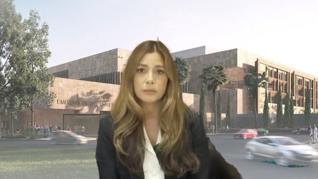 Verónica Ruffo denuncia hostigamiento ante la Embajada de Estados Unidos en México