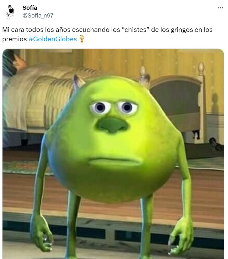 Memes de los Globos de Oro 2024