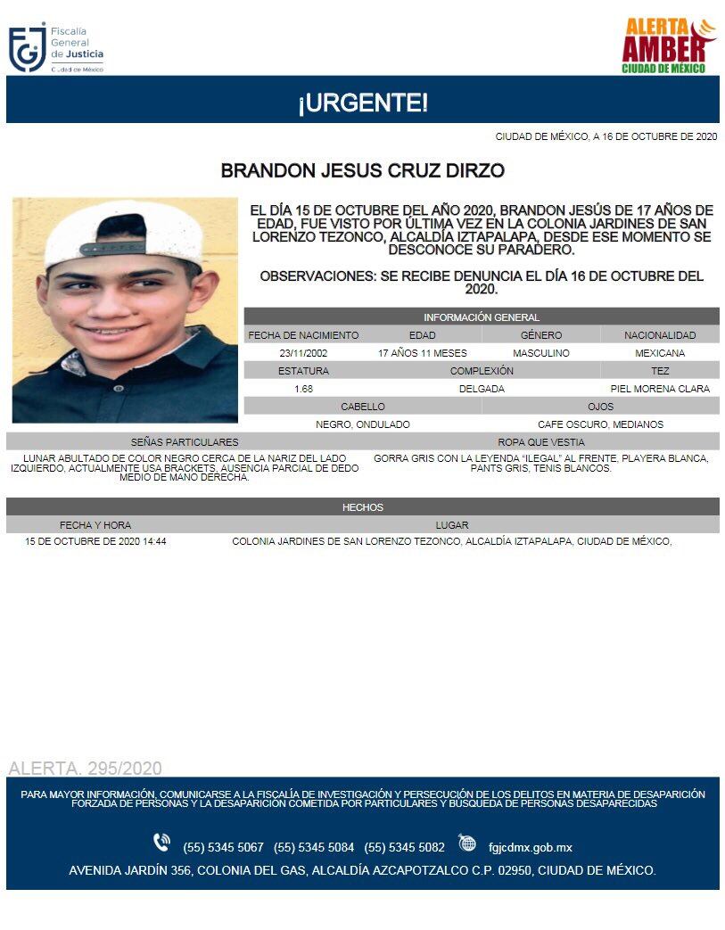 Ficha de búsqueda de Brandon